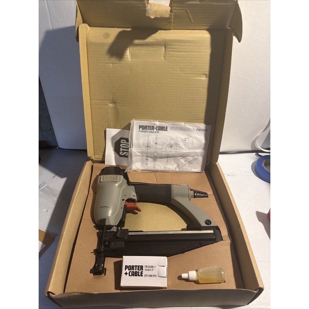 Porter Cable FN250SB 16ga Straight Finish Nailer 1in. - 2-1/2in.‎ Brand New